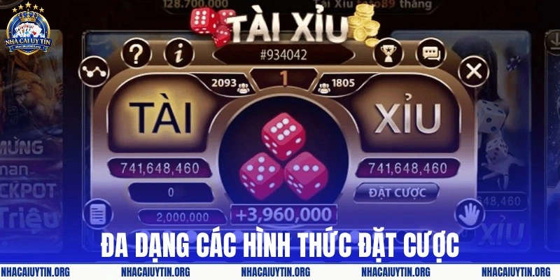 Đa dạng các hình thức đặt cược