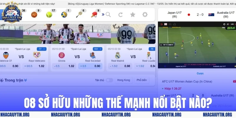 Điểm nhấn vượt trội so với các nhà cái khác
