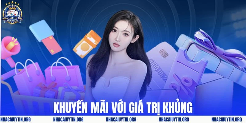 Kho khuyến mãi đa dạng với giá trị hấp dẫn