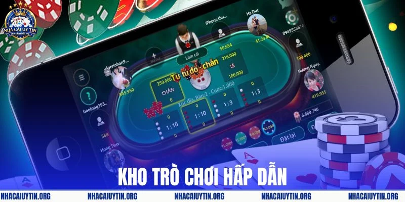 Nền tảng cung cấp kho giải trí siêu phong phú